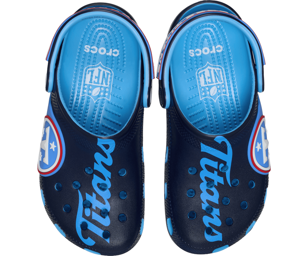 NFL x Crocs Kids' Tennessee Titans Graphic Classic Clog - Multi