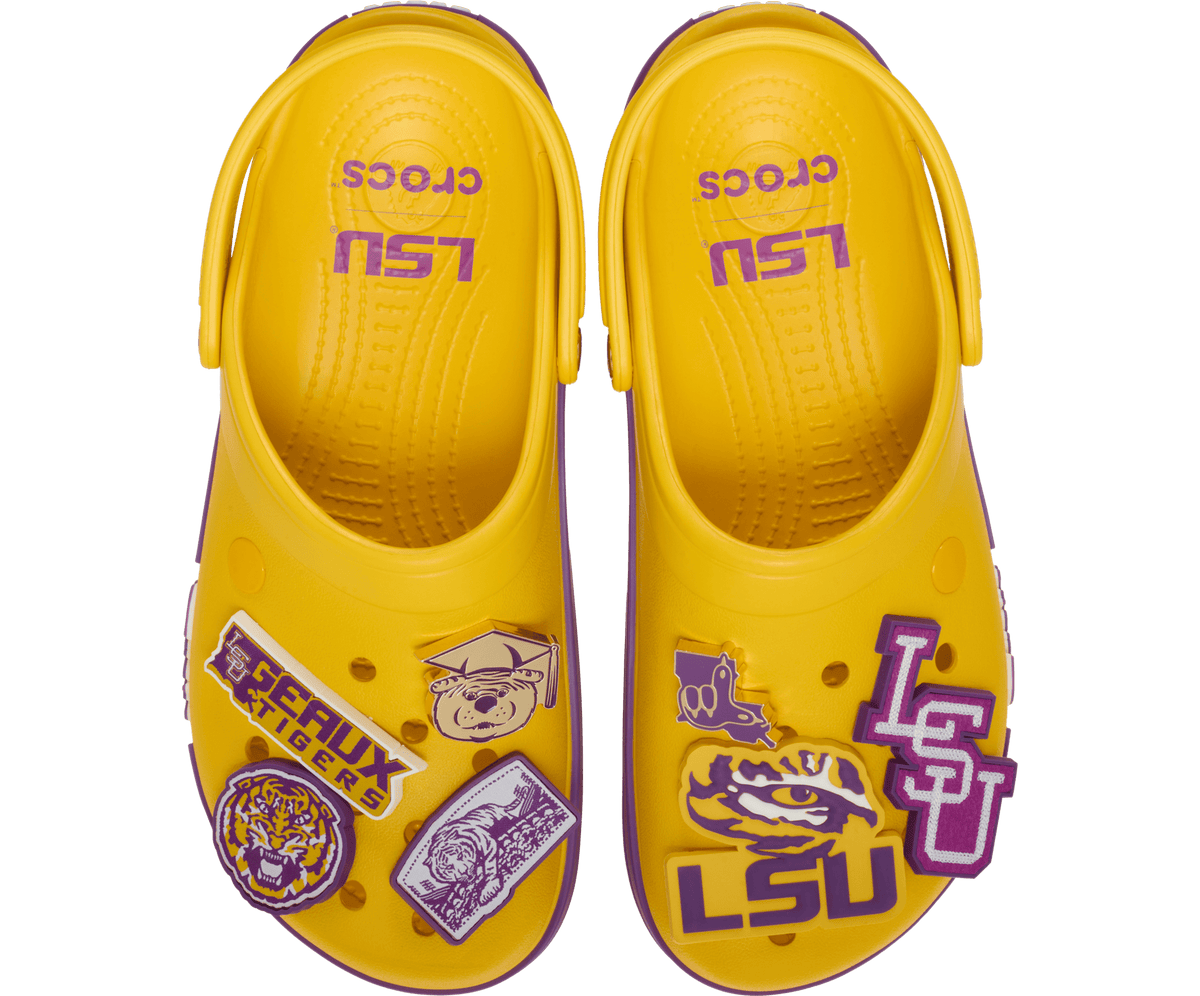 Crocs Women's LSU Crocband Clog - Multi