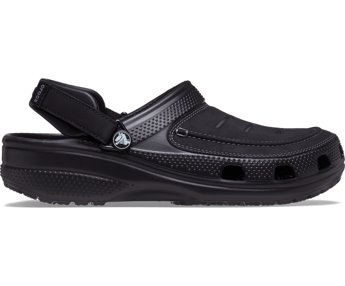Crocs Men's Classic Yukon Vista II LiteRide Clog - Black/Slate Grey