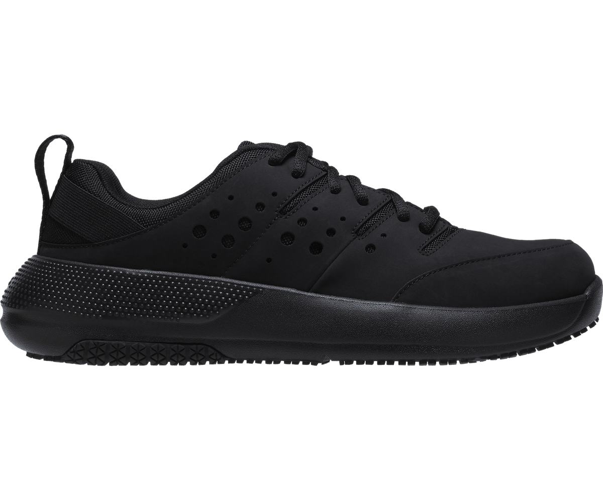Crocs Men's On the Clock Work Sneaker - Triple Black
