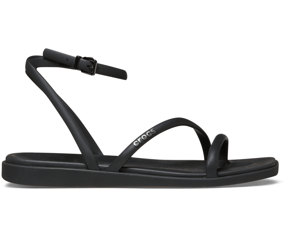 Crocs Women's Miami Ankle Strap Sandal - Black
