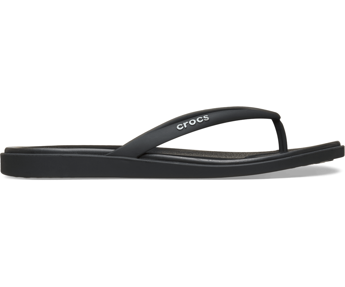 Crocs Women's Miami Round Flip - Black