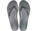 Crocs Women's Miami Round Jelly Flip - Carbon Jelly