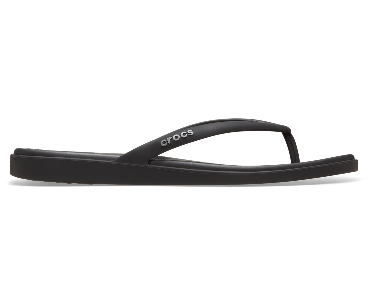 Crocs Women's Miami Square Flip - Black