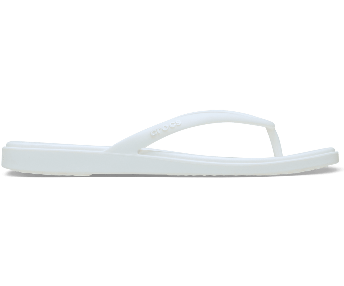 Crocs Women's Miami Square Flip - Chalk