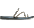 Crocs Women's Miami Toe Loop Jelly Sandal - Carbon Jelly