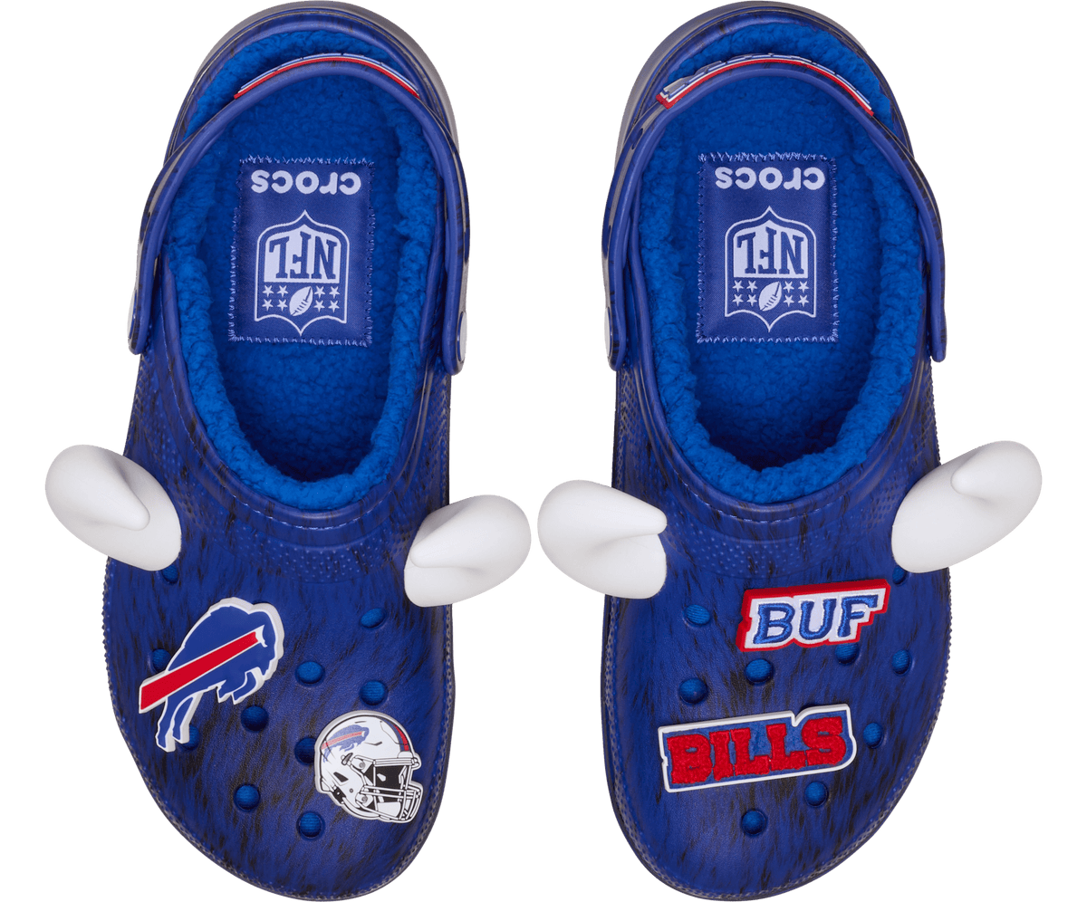 NFL x Crocs Men's Buffalo Bills Classic Lined Clog - Multi