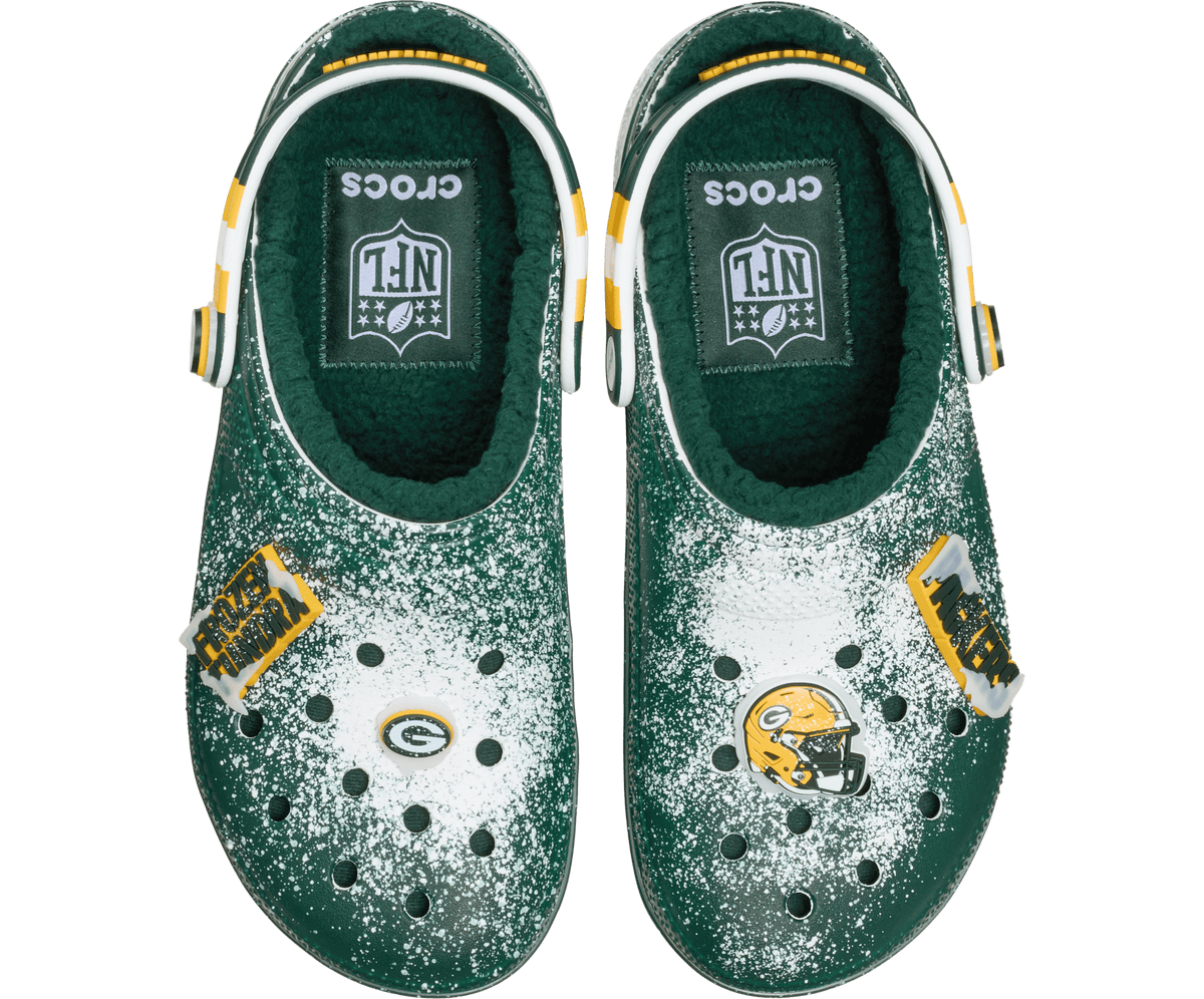 NFL x Crocs Men's Green Bay Packers Classic Lined Clog - Multi