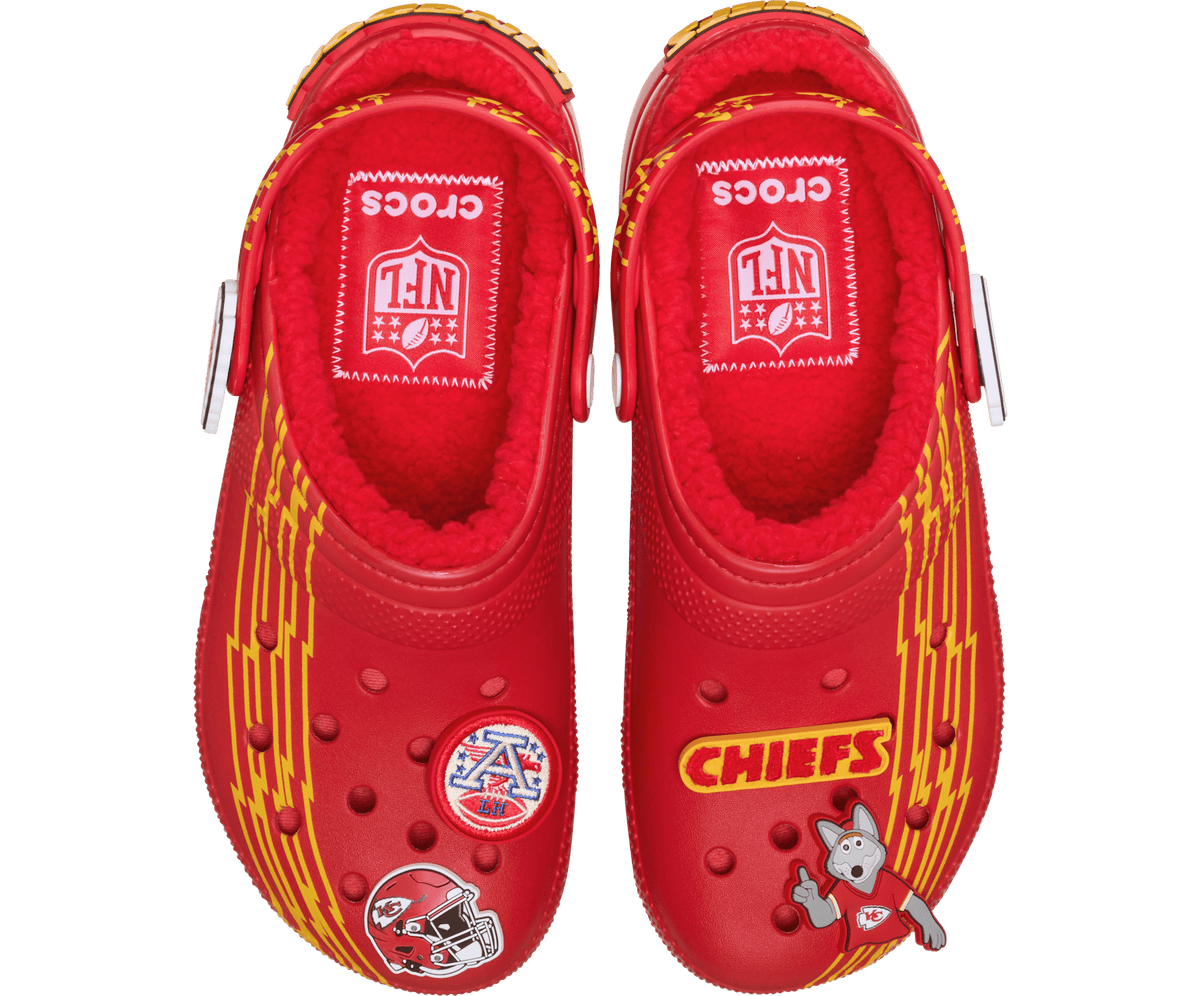 NFL x Crocs Women's Kansas City Chiefs Classic Lined Clog - Multi