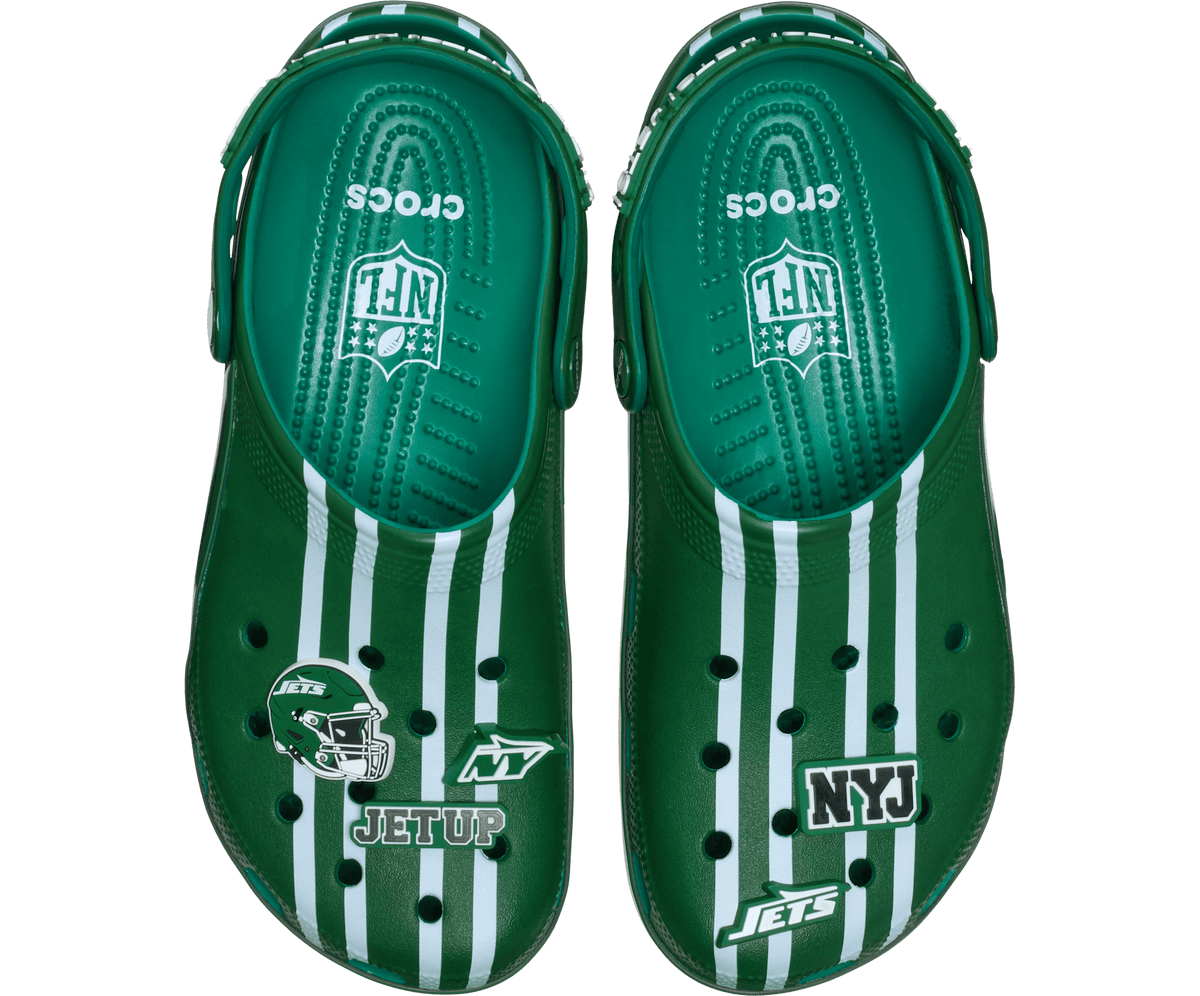 NFL x Crocs Men's New York Jets Classic Clog - Multi
