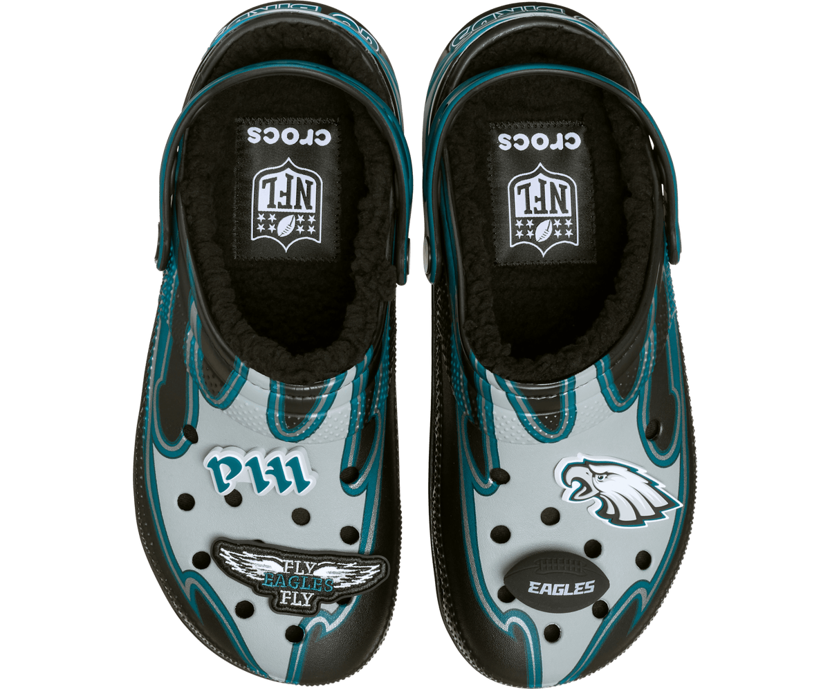 NFL x Crocs Women's Philadelphia Eagles Classic Lined Clog - Multi