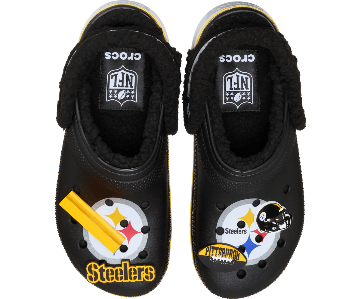 NFL x Crocs Women's Pittsburgh Steelers Classic Lined Clog - Multi