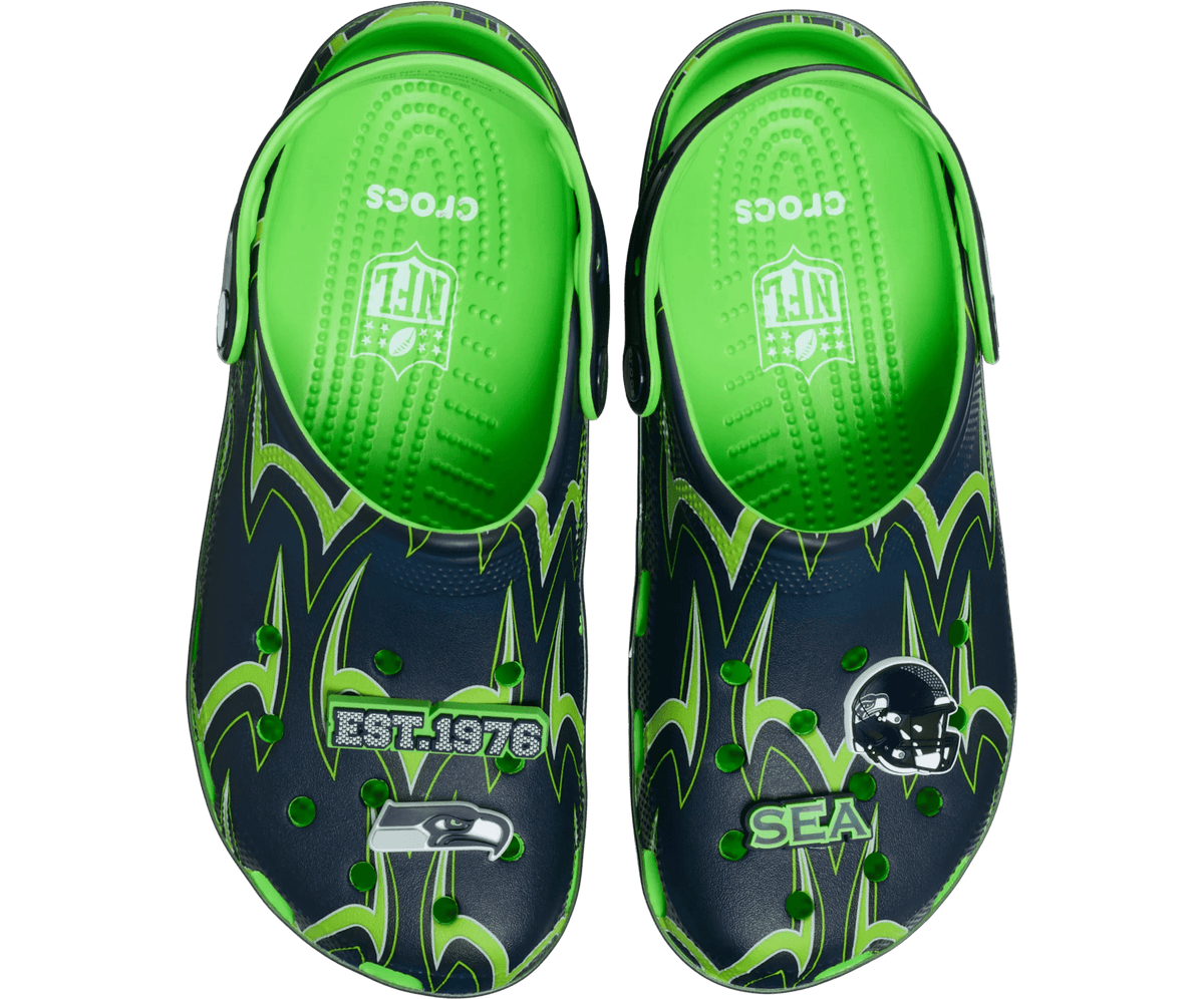 NFL x Crocs Women's Seattle Seahawks Classic Clog - Multi