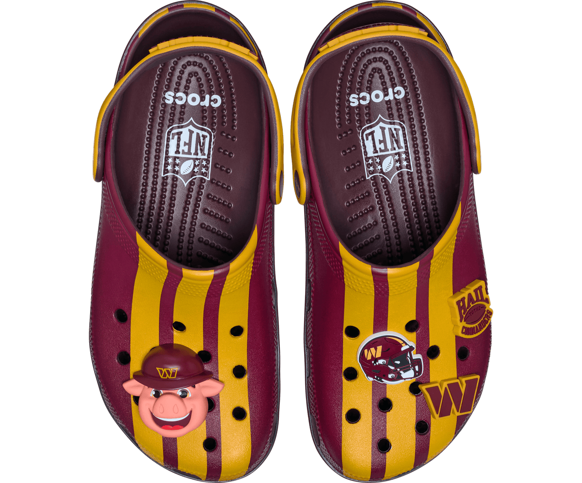 NFL x Crocs Men's Washington Commanders Classic Clog - Multi