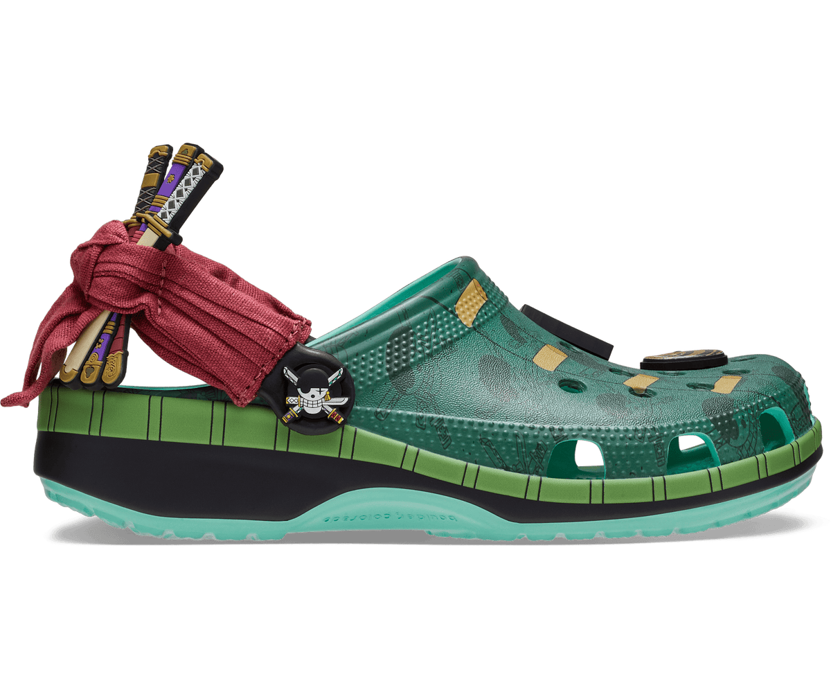 Crocs Men's ONE PIECE Zoro Classic Clog - Multi