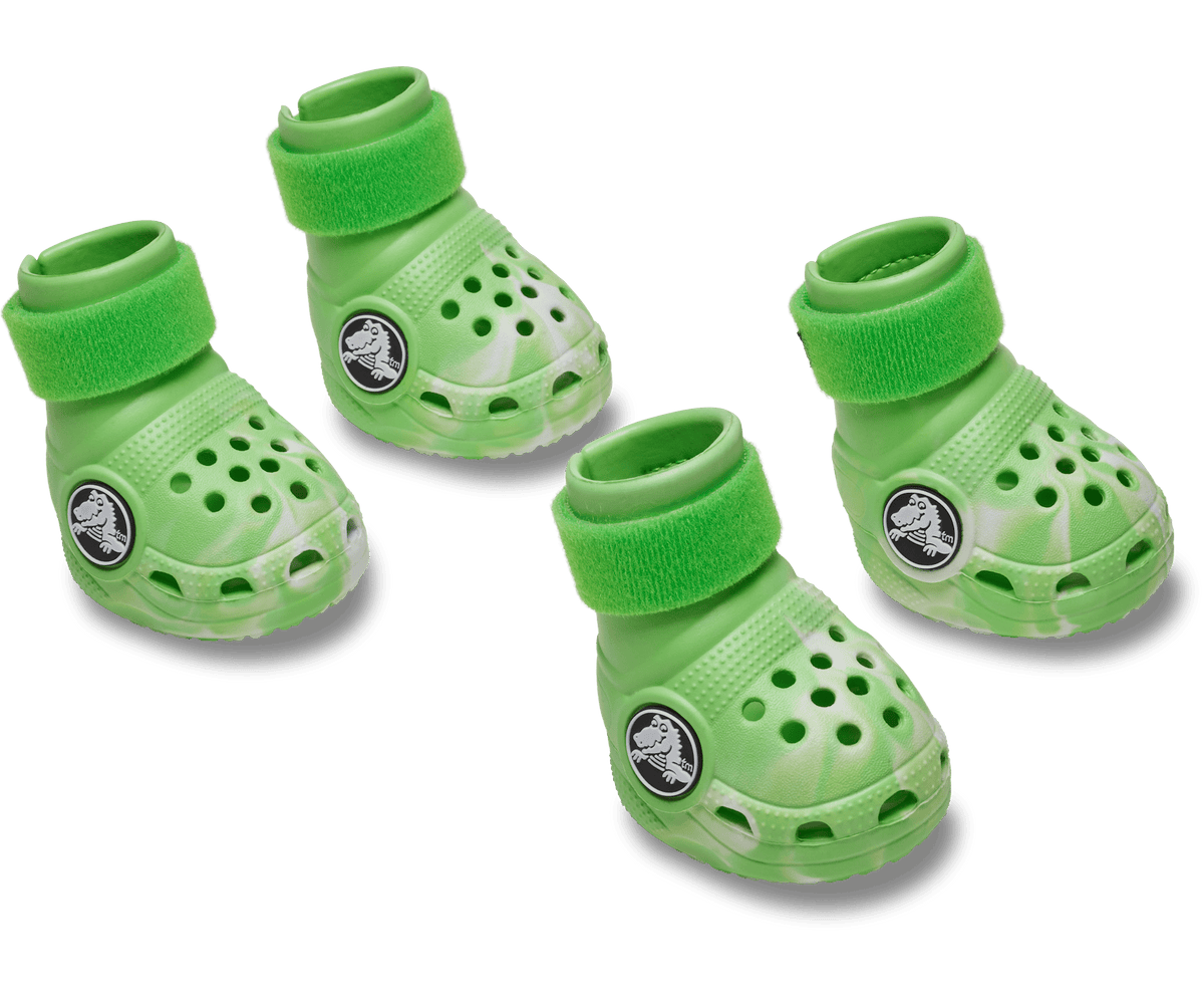 Crocs Pet Boots for Dogs - Green Slime