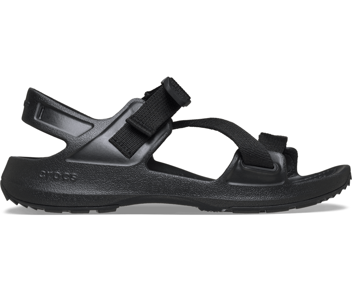 Crocs Men's Quick Trail Sandal - Black / Black