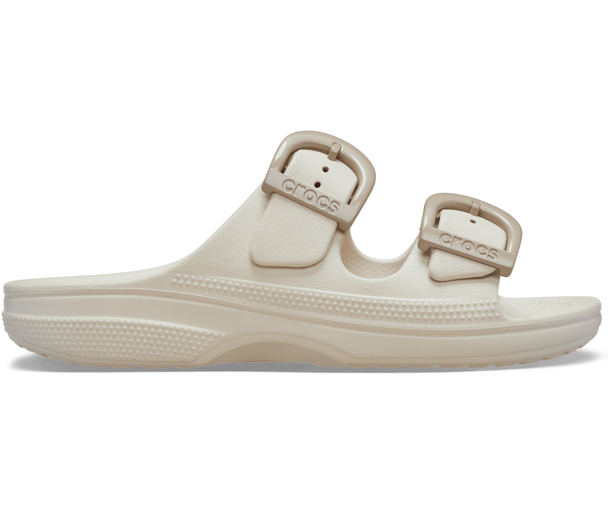 Crocs Women's Saturday Enamel Buckle Sandal - Frappé