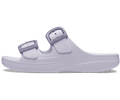 Crocs Women's Saturday Enamel Buckle Sandal - Purple Halo