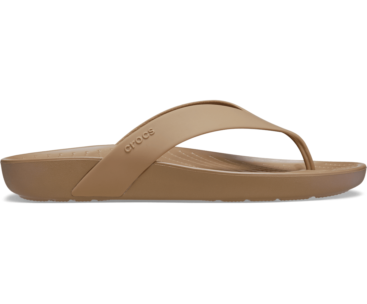 Crocs Women's Splash Flip - Sepia