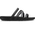 Crocs Women's Splash Strappy Sandal - Black