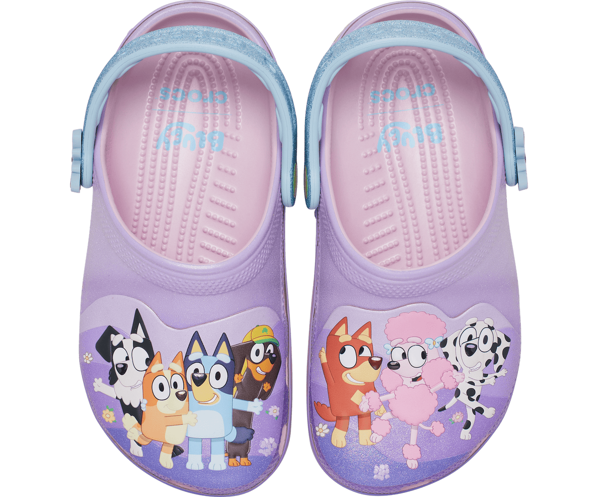 Bluey x Crocs Toddler Friends Forever Classic Clog - Multi