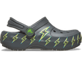 Crocs Toddler Classic Bolt Lights Clog - Carbon