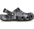 Crocs Toddler Classic Camouflage Clog - Black/Slate Grey
