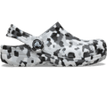 Crocs Toddler Classic Confetti Clog - Black / White