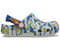 Crocs Toddler Classic Dragon Graphic Clog - Atmosphere