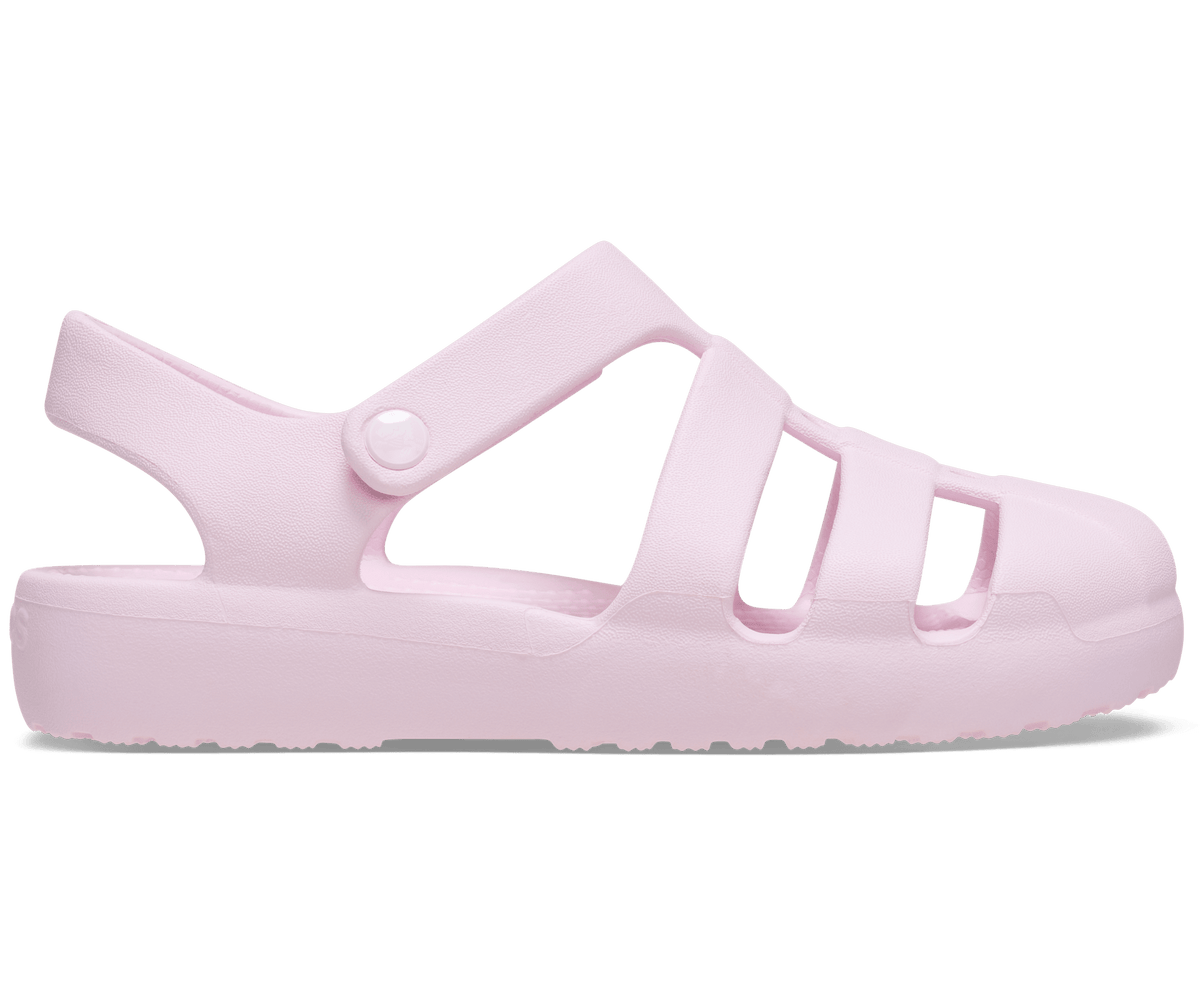 Crocs Toddler Classic Fisherman Sandal - Pink Milk