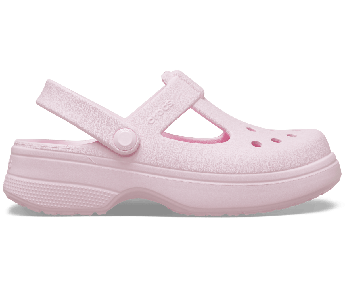 Crocs Toddler Classic Mary Jane Clog - Pink Milk