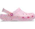 Crocs Toddler Classic Paint Splatter Clog - Pink Milk