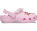 Crocs Toddler Classic Pearl Glam Clog - Pink Milk