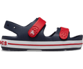 Crocs Toddler CrocbandCruiser Sandal - Navy / Varsity Red