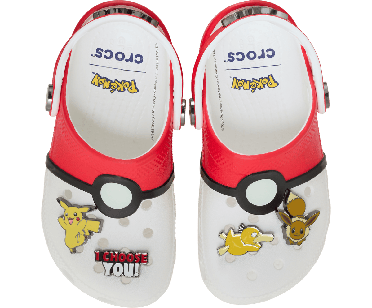Crocs Toddler Pokémon Poké Ball Classic Clog - Multi