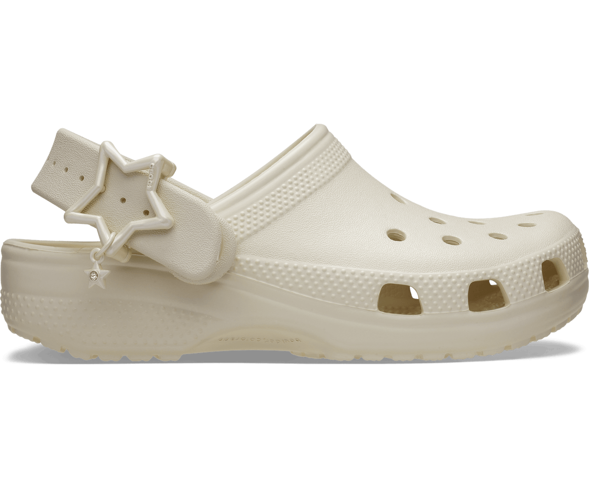 Crocs Toddlers' Classic Star Buckle Clog - FrappÃ©