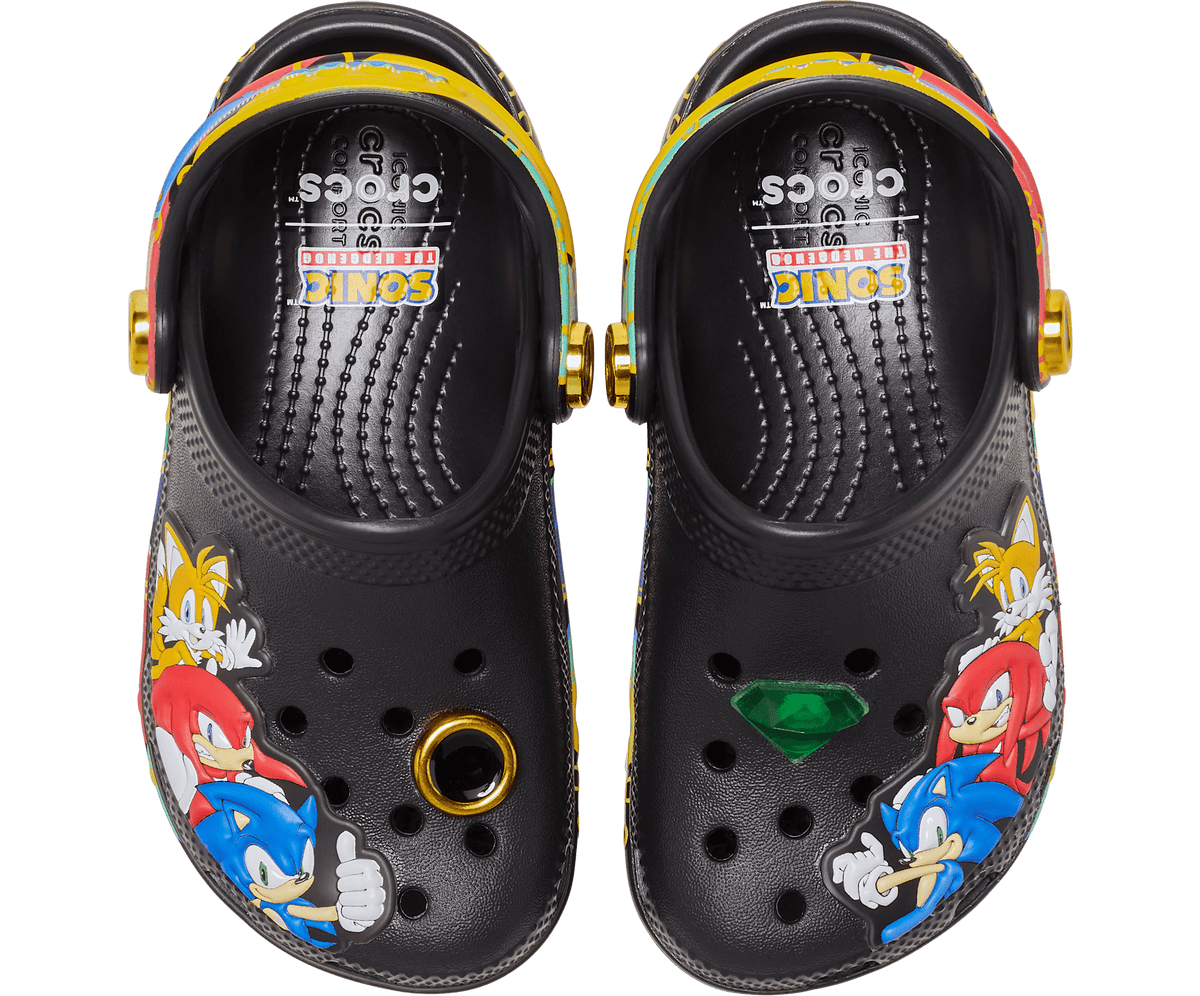 Crocs Toddlers' Sonic the Hedgehog Classic Clog - Multi