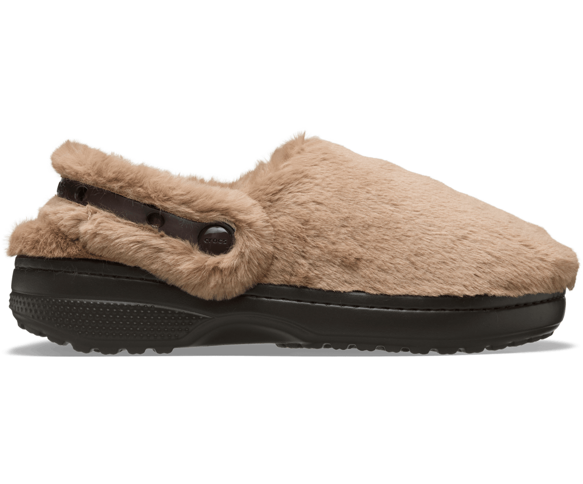 Crocs Women's Unfurgettable Cozy Clog - Milk Chocolate