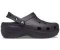 Crocs Women's Classic Platform Clog - Black