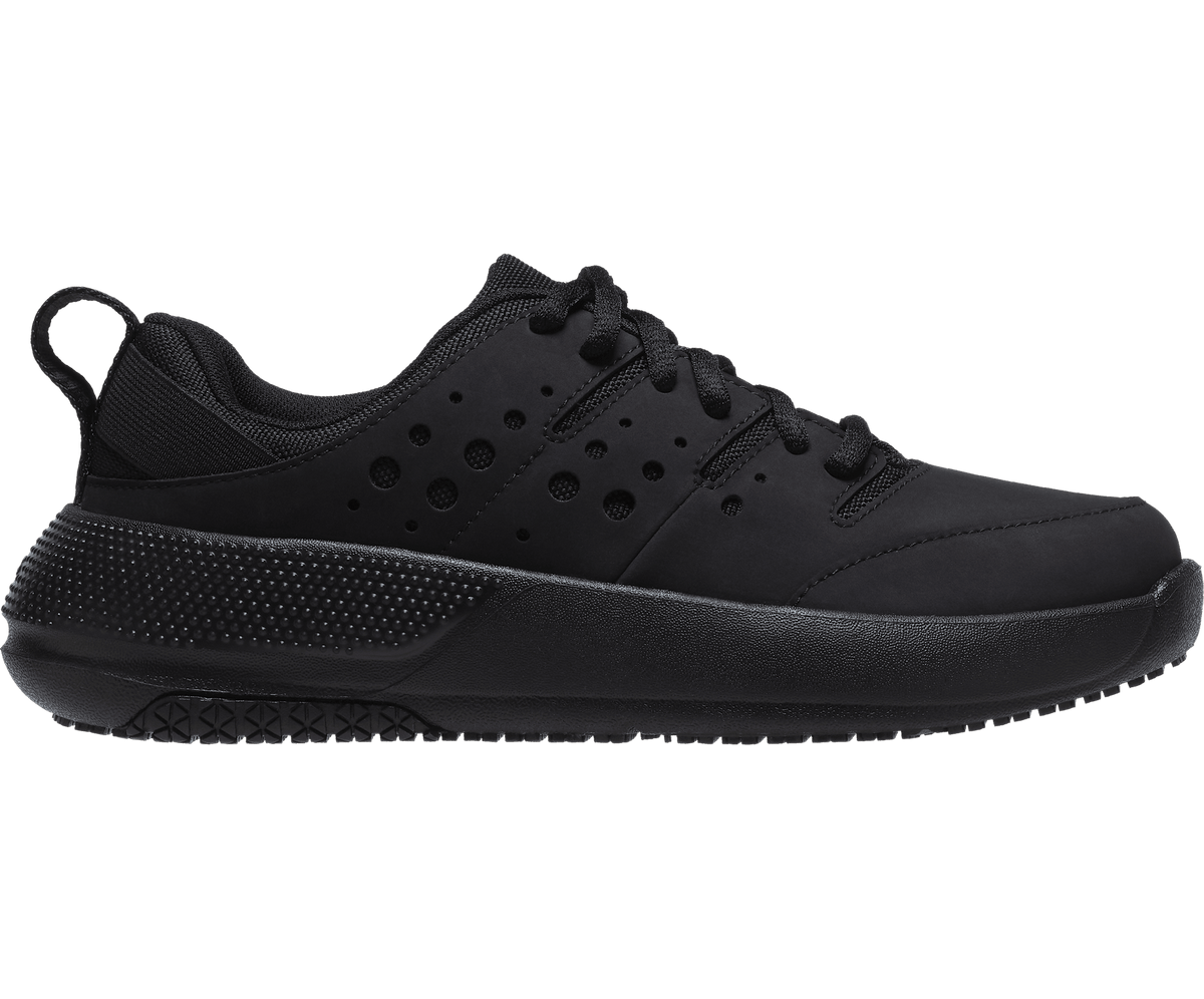 Crocs Women's On the Clock Work Sneaker - Triple Black
