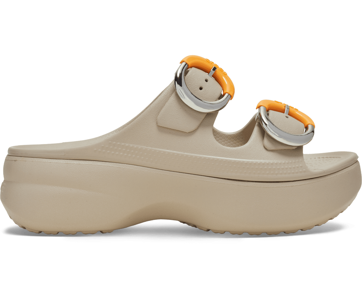 Crocs Women's Saturday Platform Dipped Buckle Sandal - Dulcé