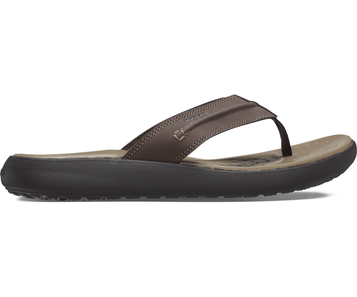Crocs Men's Yukon Vista Literide Flip - Espresso
